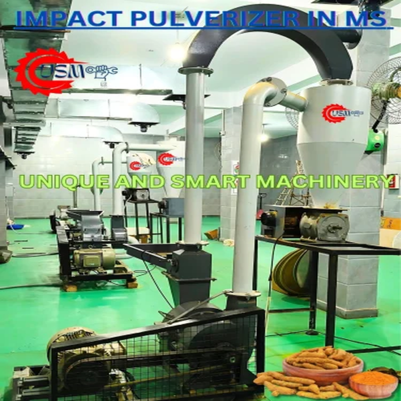 10 HP Impact Pulverizer Machine(12 x 7 inch)
