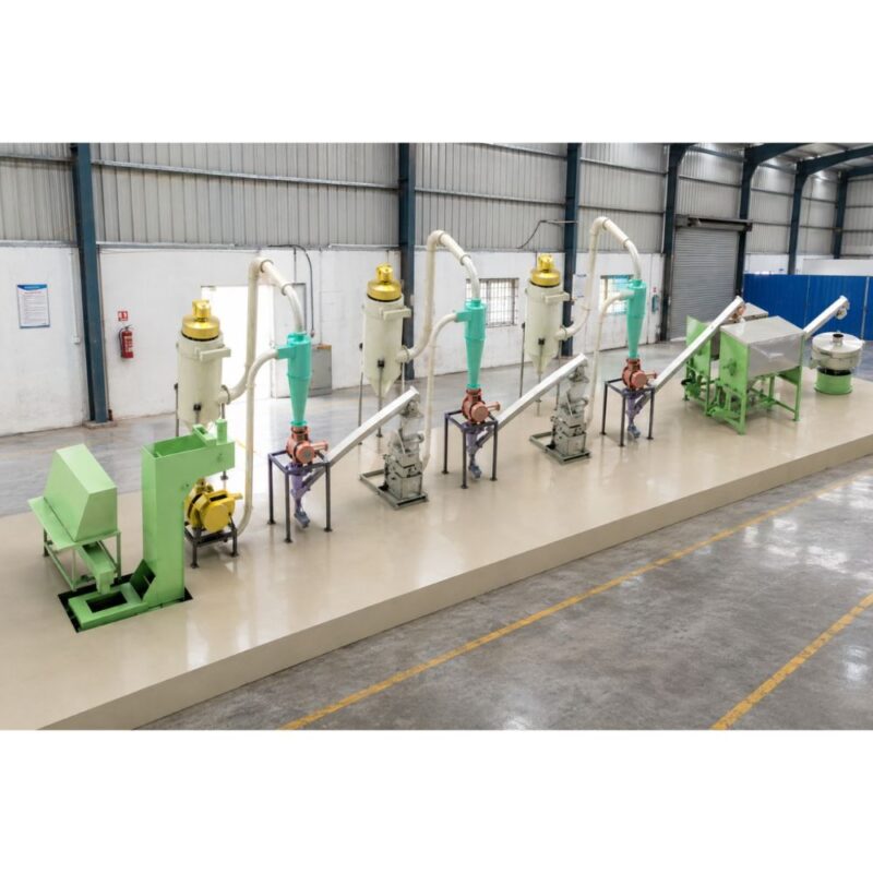 3 Stage Automatic Spice Plant