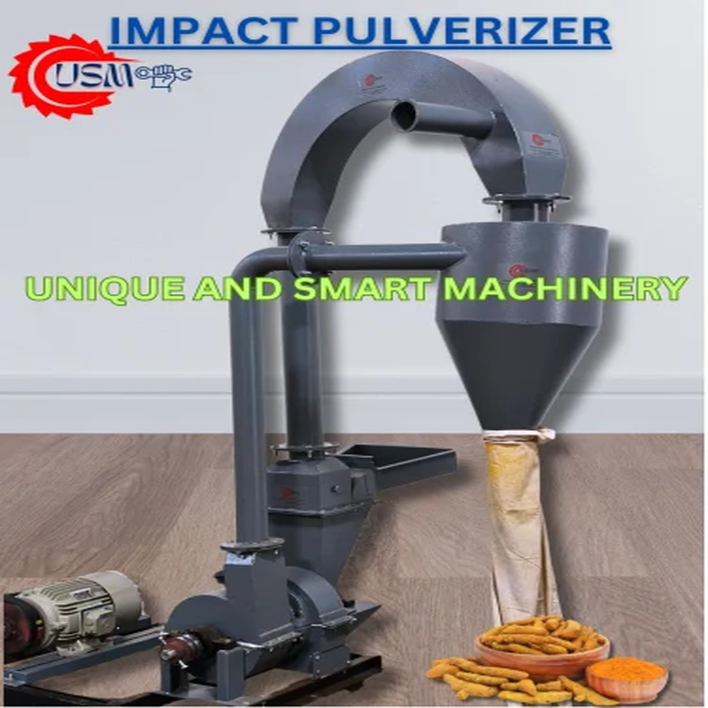 7.5 HP Impact Pulverizer Machine(40-60 kg/hr)