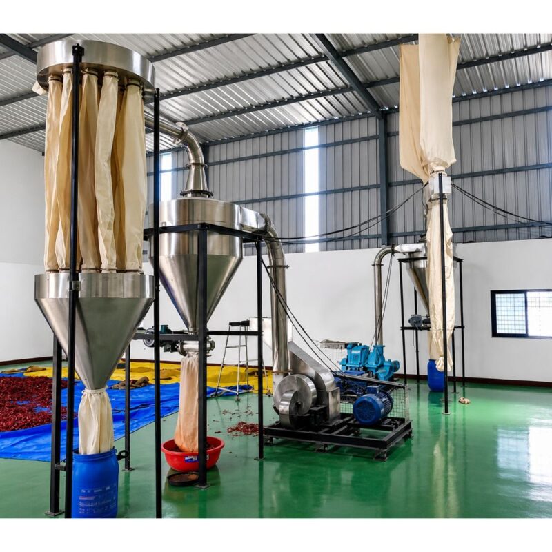 Chilli Griding Machine with Dust Collector