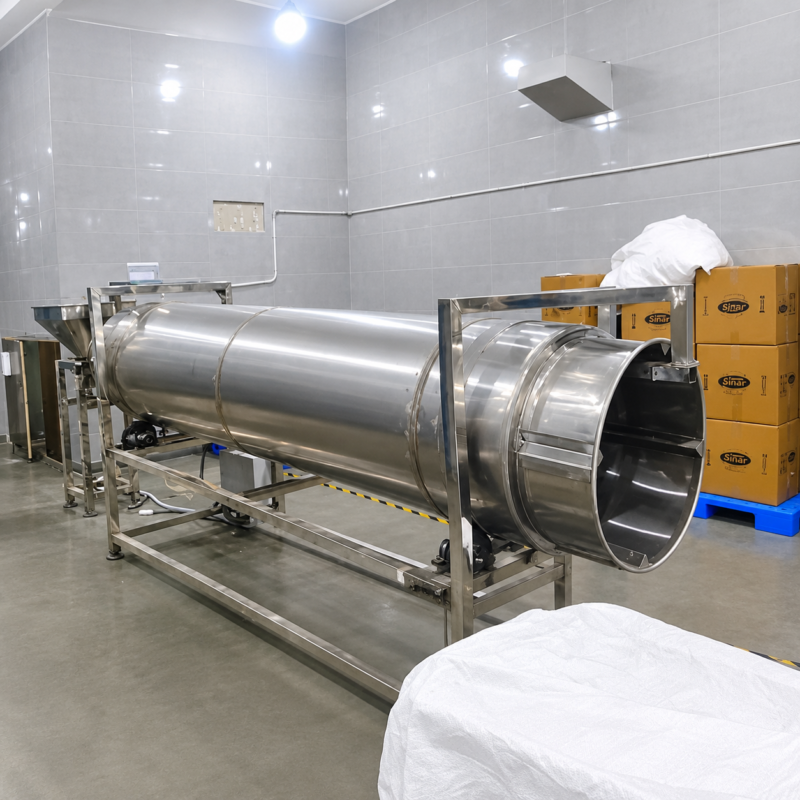 Dried Fruit Electric Drum Roaster Machine