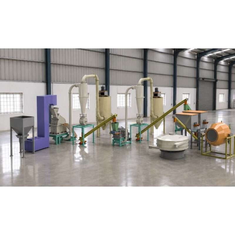 2 Stage Automatic Spice Plant